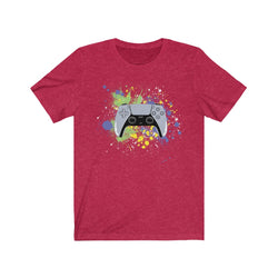 Multi-Colored PS5 Controller T-Shirt