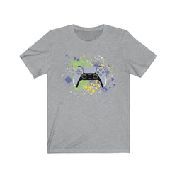 Multi-Colored PS5 Controller T-Shirt