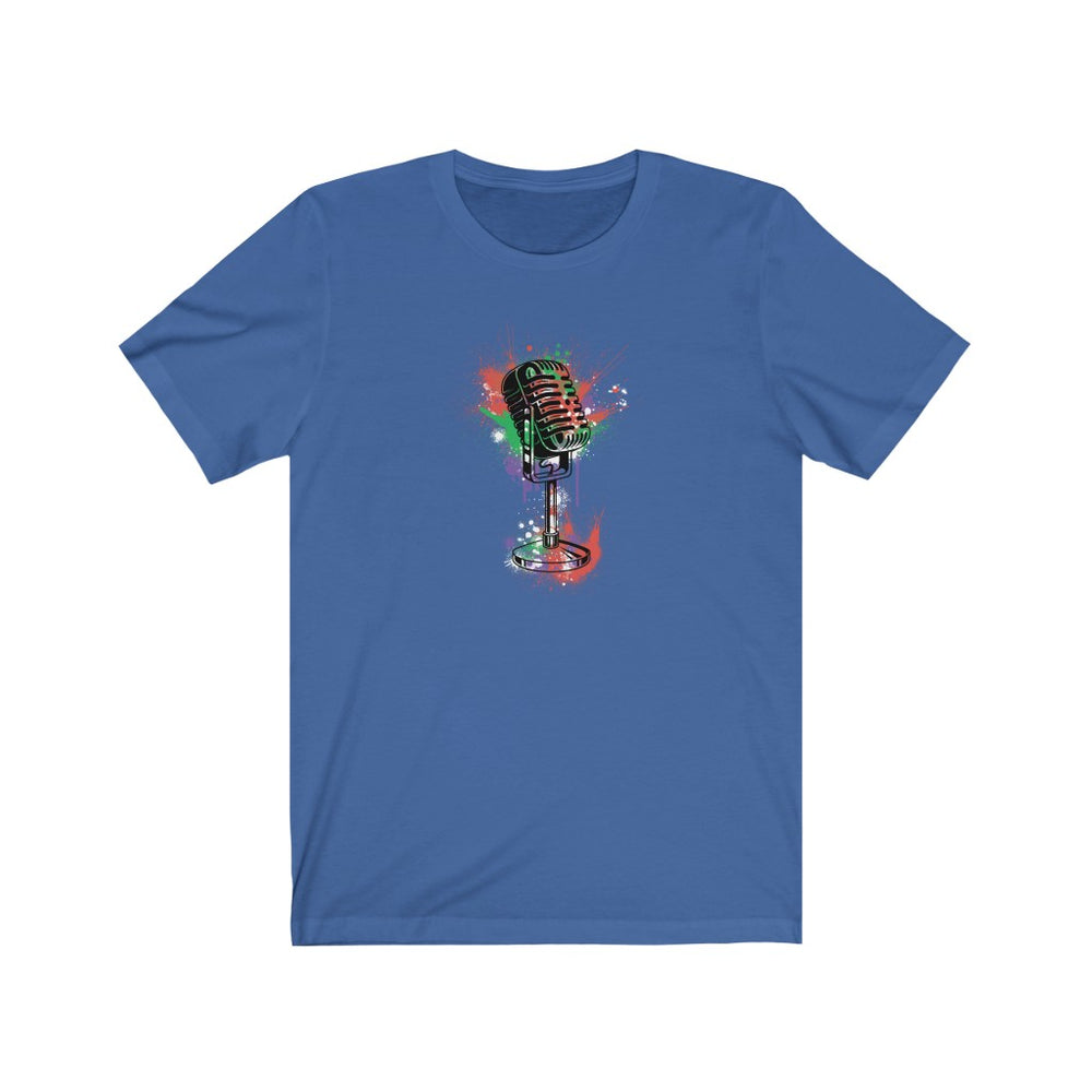 Streamer Microphone Splash T-Shirt