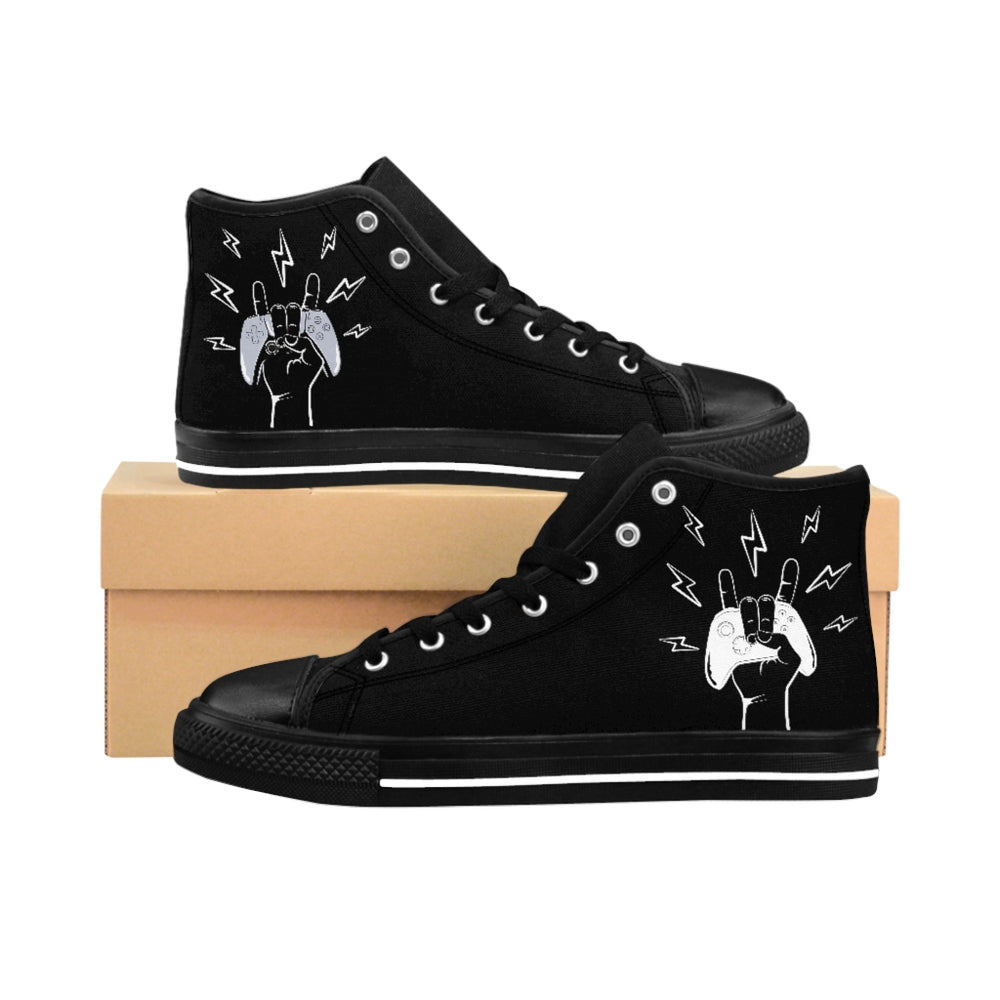 Rock On Controller Men's High-top Sneakers