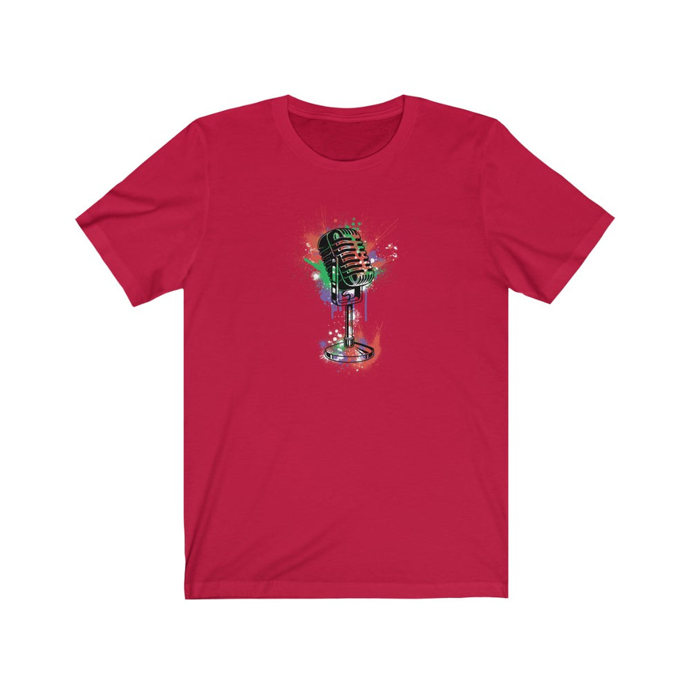 Streamer Microphone Splash T-Shirt