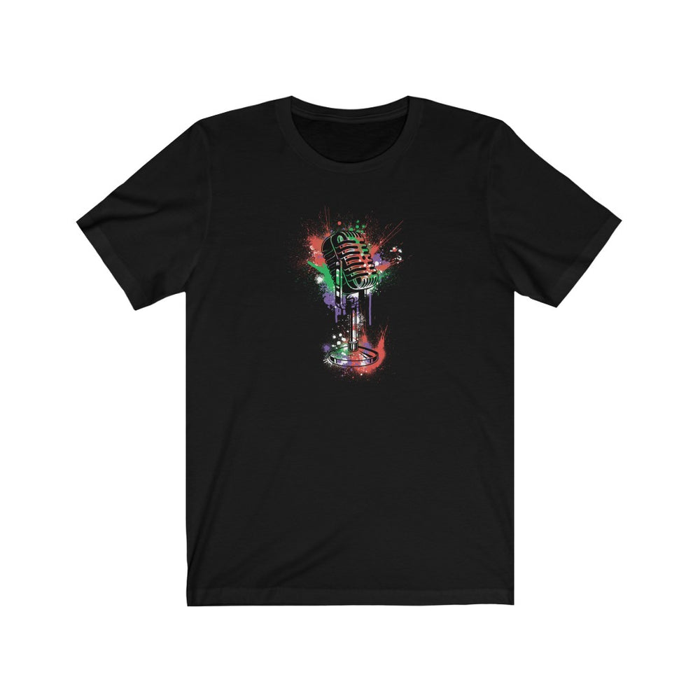 Streamer Microphone Splash T-Shirt