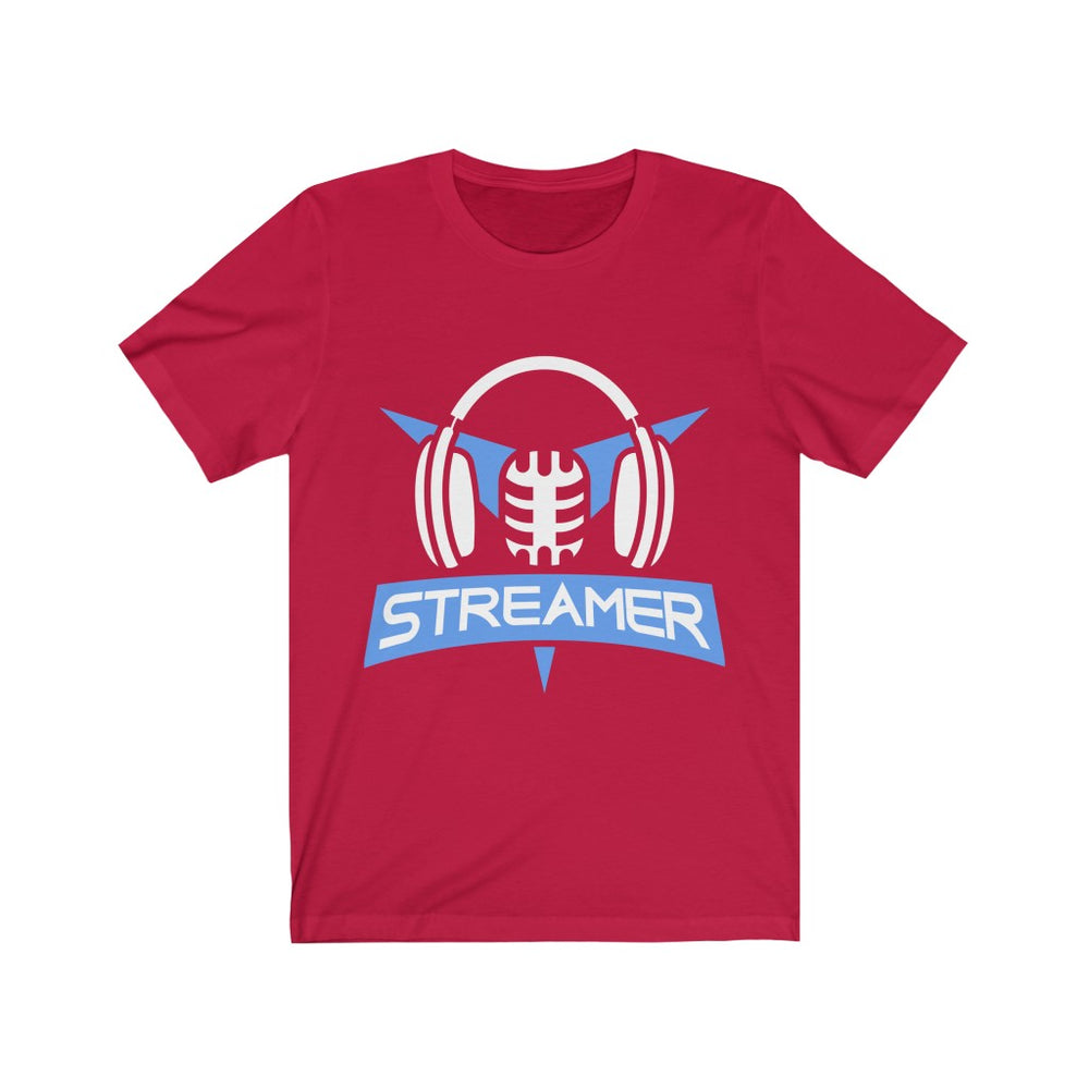 Streamer Headphones and Mic T-Shirt